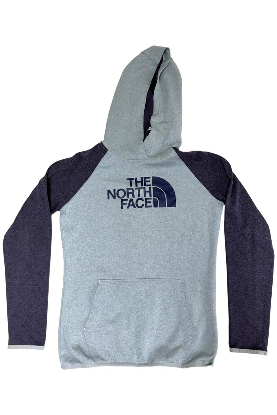 The North Face Women's Fave Pullover Hoodie Gray/Purple - Regular